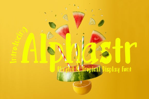 Alphastr Font: Fresh Typography for Editorial Design