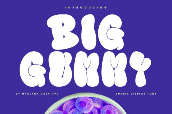 Big Gummy Font: Boosting Digital Engagement