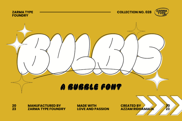 Bulbis Font: Adding Graffiti Charm to Editorial Design