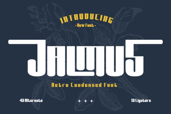 Captivating Jalmus: A Unique Typeface for Web Design
