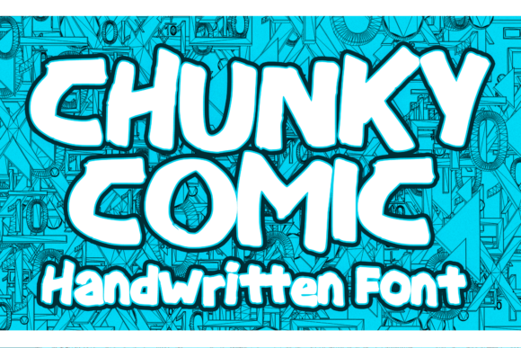 Chunky Comic: A Bold and Fun Typeface for Web Design