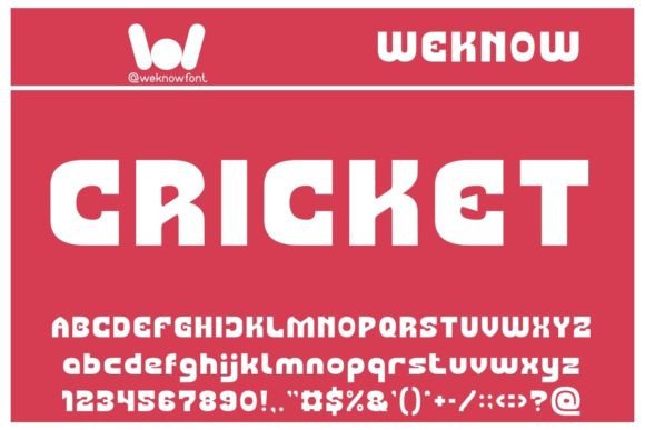 Cricket Font: A Techno-Sci-Fi Display Typeface Review