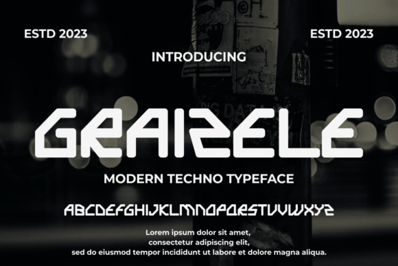 Enhance Your Brand with Graizel: A Modern Display Font