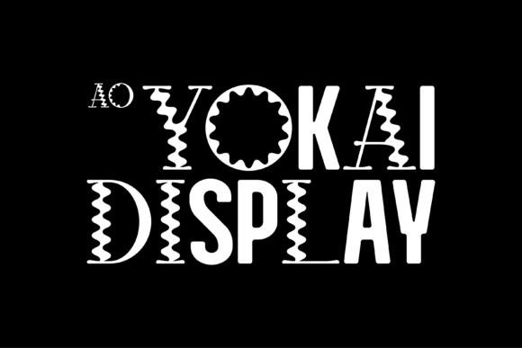 Exploring Ao Yokai: A Unique Display Typeface for Creative Projects