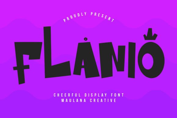 Flanio Font: Adding Cheerful Personality to Web Layouts