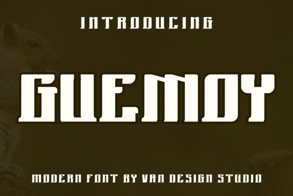 Guemoy: A Designer’s Take on This Display Font