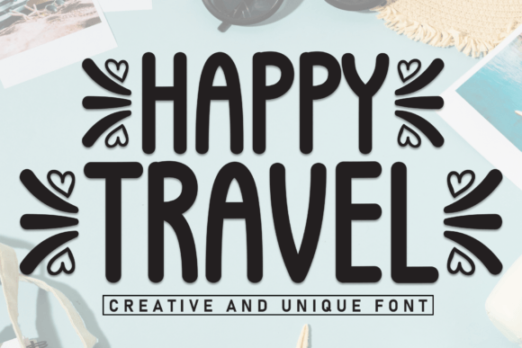 Happy Travel: A Charming Handwritten Font for Web Design