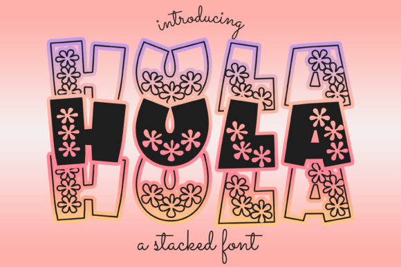Hula Font: Adding Personality to Campaign Visuals