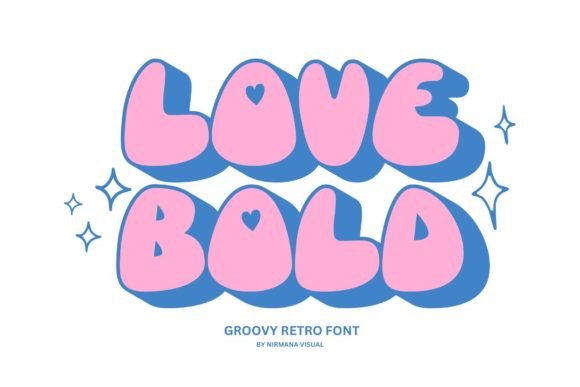Love Bold: A Dynamic Display Typeface for Modern Design