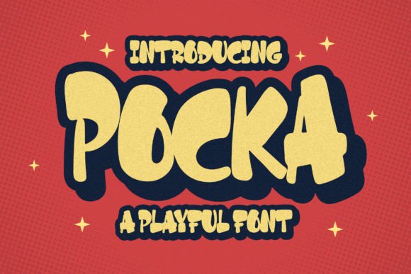 Pocka: The Bold and Playful Font for Creative Marketers