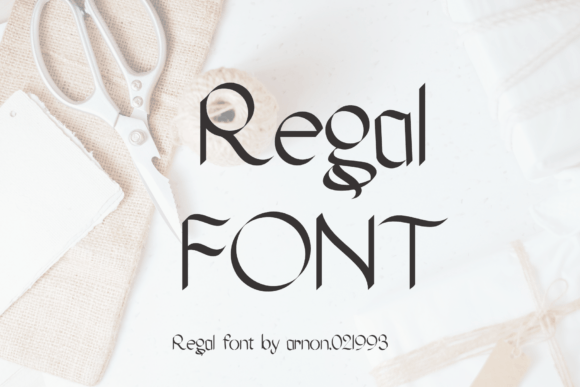 Regal Font: Elevate Your Small Business Branding