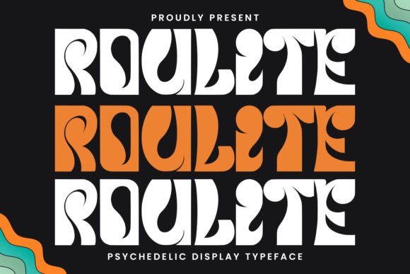 Roulite: A Retro Display Font for Groovy Web Designs