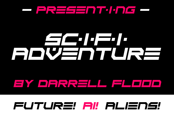 Scifi Adventure Font: A Futuristic Typeface for Bold Branding