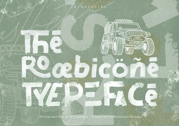 The Rooebicone: A Bold and Powerful Display Typeface