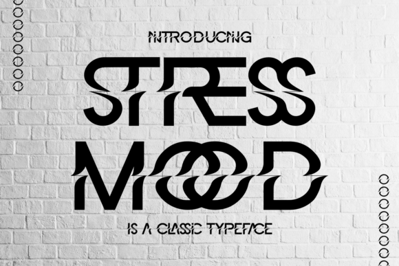 Transform Your Brand with Stress Mood: A Dynamic Display Font