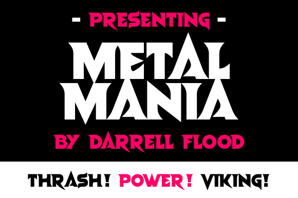 Unleash Creativity with Metal Mania Font in Web Design
